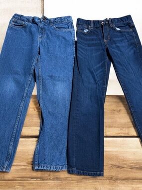 Classic Boys Blue Denim Jeans - Straight Leg